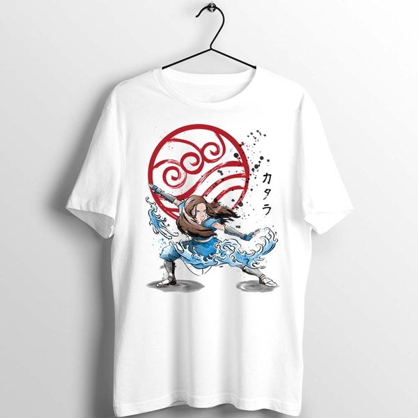 

unix t shirt men women the avatar last airbender katara waterbending ink art printed art artwork tee