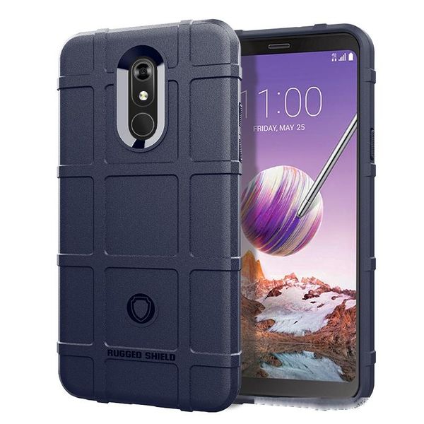 

360 degreeshockproof full body protection case for lg stylo 5 soft tpu thick solid armor tactical protective cover case