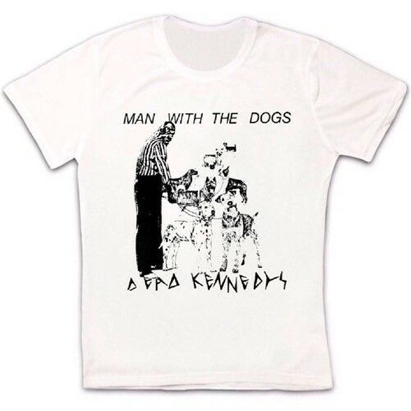 

dead kennedys man with the dogs punk kill the poor ретро тенниска 1486 summer style tee shirt
