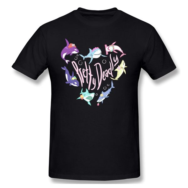 

pretty deadly tri-blend t-shirt men basic tee shirt funny design killer whale orcinus orca streetwear print homme top