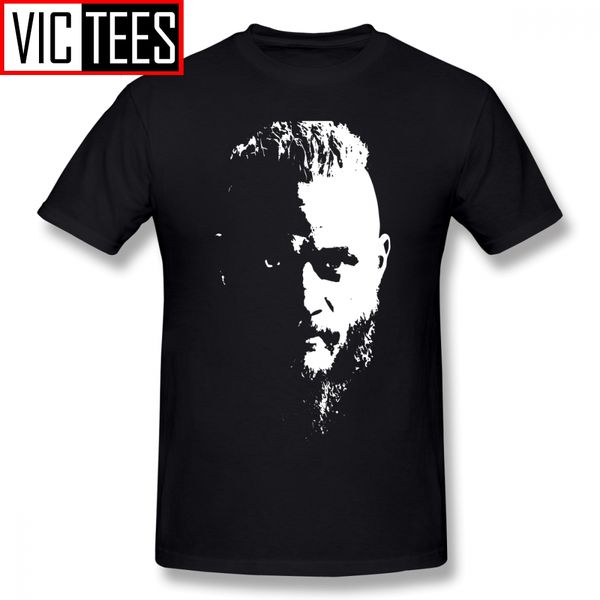 

mens ragnar lothbrok t shirts ragnar from vikings t-shirt mens tee shirt cute 100% cotton print beach tshirt