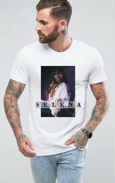 

selena tshirt logot shirt size s-2xl item diy prited tee shirt