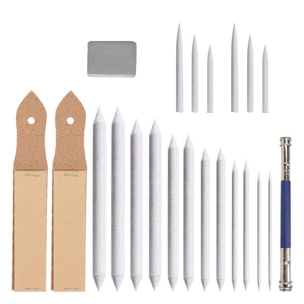 

high-gloss modified sketch paper wipe pen set 22 piece set double-headed rice paper art supplies smear correction pen