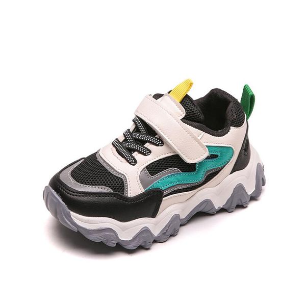 

2020 new spring kids shoes breathable boys girls sport shoes children casual sneakers baby running mesh canvas shoes, Black