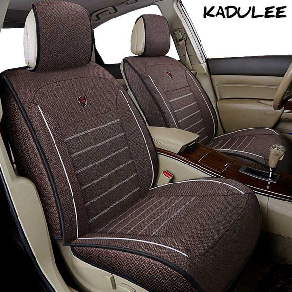 

kadulee flax car seat cover for 2020 kalina jimny kodiaq auto accessories car-styling car seat protector