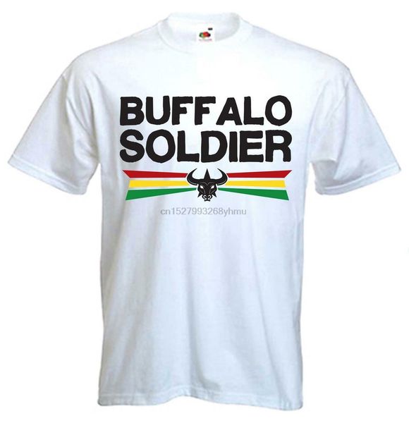 

buffalo soldier t-shirt - reggae rastafarian rasta - colour choice(1