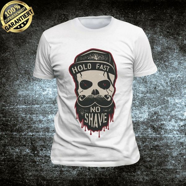 

t-shirt beard beard shave barber skull death beard new era cap style cool car new 2019 fashion men's casual tee