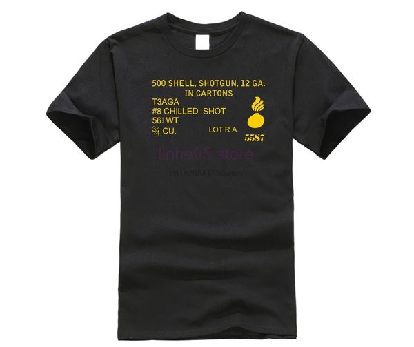 

2020 summer men t-shirt ammo can t shirt trench gun winchester 1897 flaming bomb buckshot