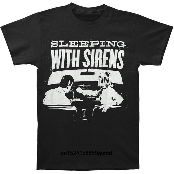 

funny men t shirt women novelty tshirt sleeping with sirens radio t-shirt