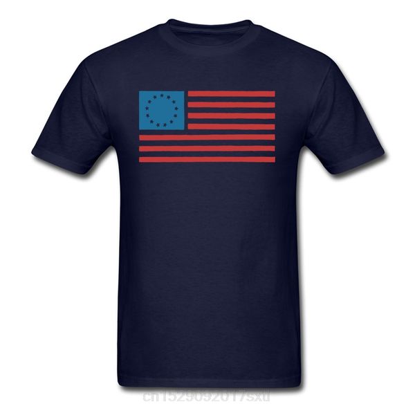 

rife betsy ross flag customized t shirts crewneck 100% cotton fabric men's & tees short sleeve summer customized tee shirts