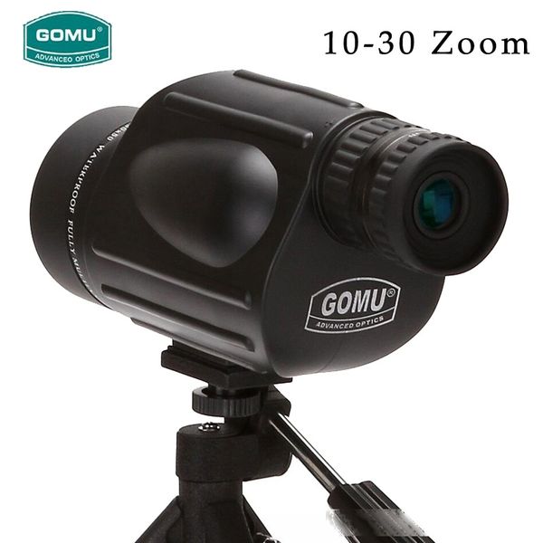 

new arrival 10-30x50 hd zoom waterproof telescope fmc monocular telescope brid watch binoculars for hunting t190627