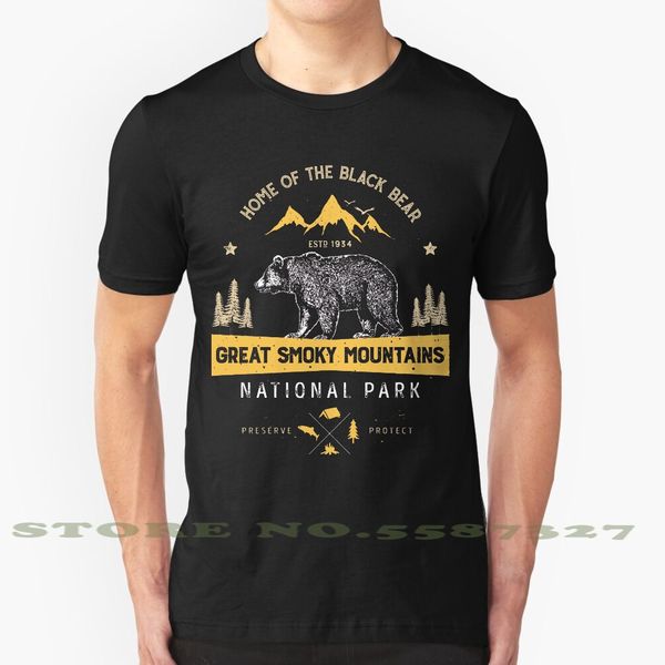 

great smoky mountains national park shirt bear vintage gift ideas t shirt graphic custom funny tshirt us national park