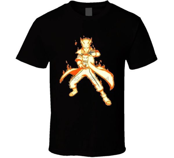 

naurto узумаки shippiden tail beast mode на огонь t shirt