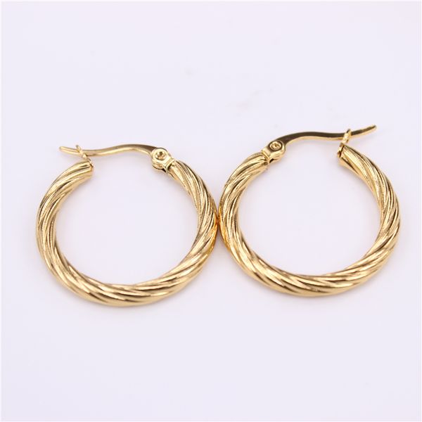 

hoop & huggie exquisite and cute gold/silver color student gifts 15mm 24mm 35mm wholesale sale lh888, Golden;silver