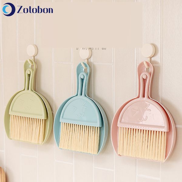 

hand push sweepers zotobon household mini dustpan broom desksmall keyboard brush creative cleaning tool plastic set floor clean m76