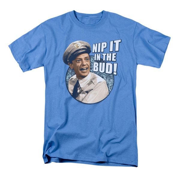 

funny t shirt men novelty women tshirt andy griffith show nip it t-shirt