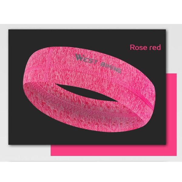 

for fishing sports headband purple 22.5cm*5cm west biking quick drying, Black