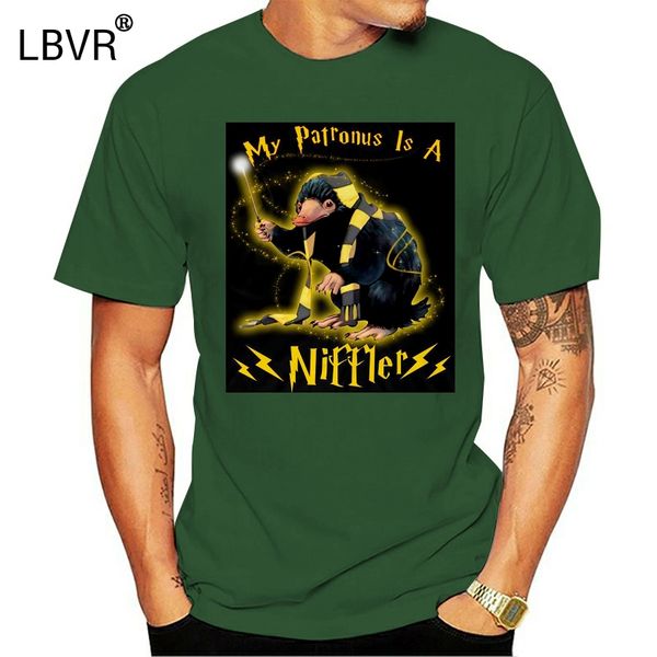 

neu my patronus is a niffler black t-shirt men s-3xl teenage pop tee shirt