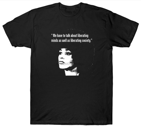 

angela davis t shirt quote political activist 1960