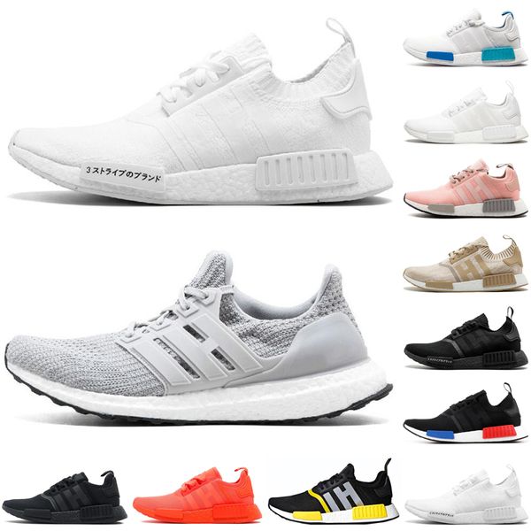 

мода nmd r1 v2 мужчины женщины кроссовки на открытом воздухе тройной черный белый og thunder розовые мужские женские тренажёры спорт кроссов