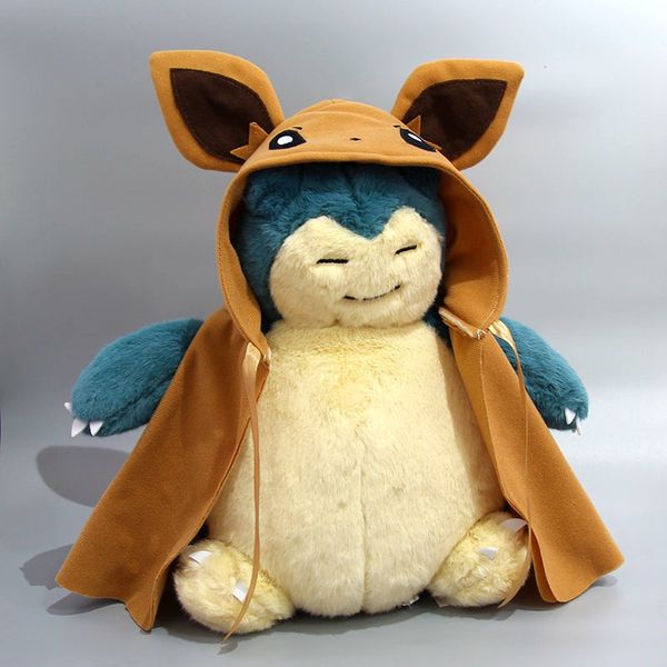 

оптовая snorlax косплей eevee детские игрушки фаршированные куклы младенца плюшевые игрушки праздник хэллоуин подарки 30см