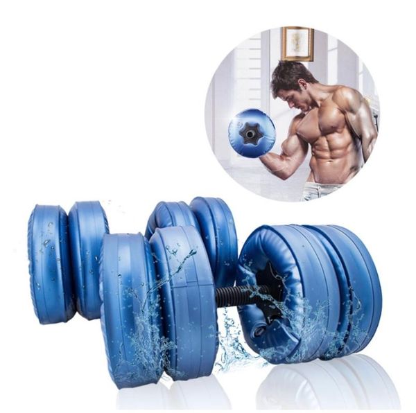 

dumbbells 25kg a pair flexible water dumbbell heavey weight gym home exercise equipment black for bodybuilding dumbell