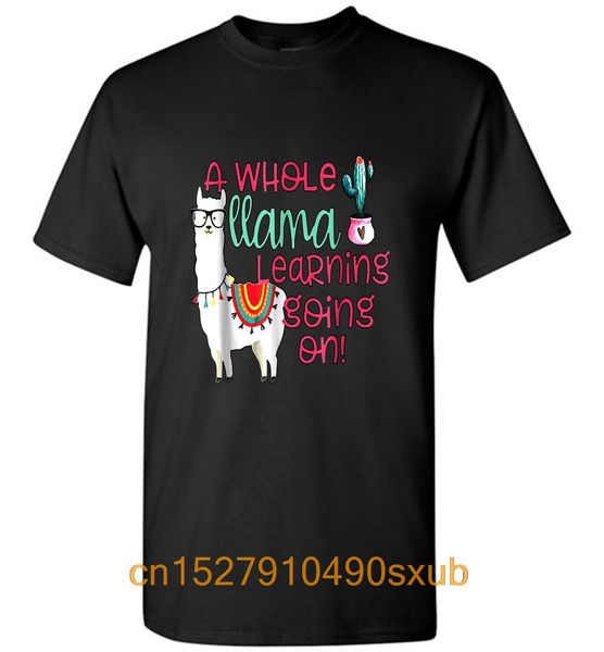 

целый llama обучение отправляясь учителя студенты мужчины футболку