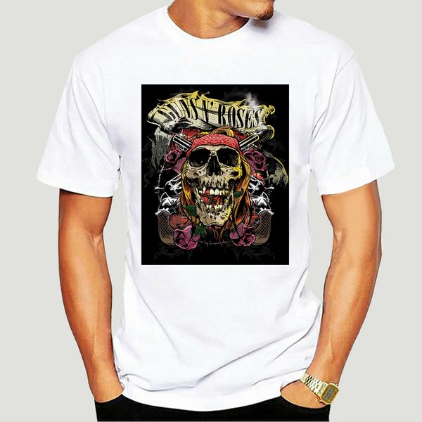 

guns n roses trashy skull logo tour 2013 axl rose slash black mens t-shirt-4705d