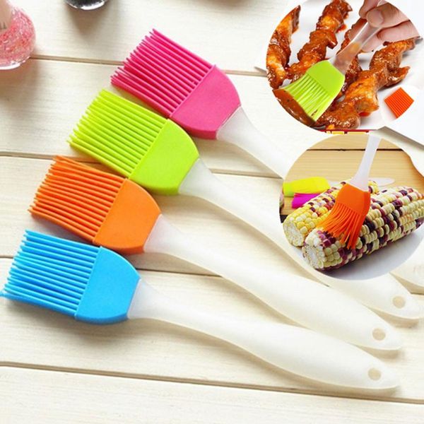 

fashion silicone baking bbq cake pastry bread bakeware oil roast cream cooking utensil basting brush kitchen dining bar bbq tool
