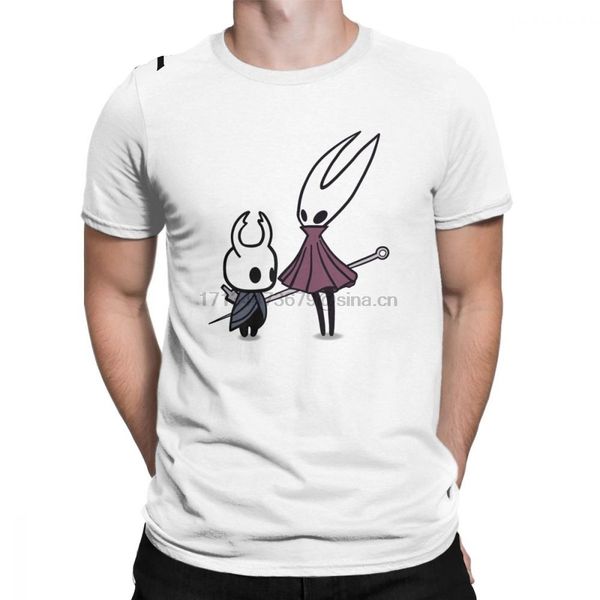 

мужчины hollow knight футболки черепа видео игры чистый хлопок одежда смешной с коротким рукавом crew neck tee shirt printed t-shirt