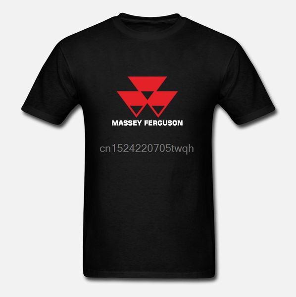 

massey ferguson tractors company logo white size s-3xl usa size t-shirt en1