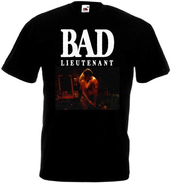 

bad lieutenant movie poster men funny t-shirt streetwear fashion tshirts homme humour tee shirt 100% cotton t-shirts men