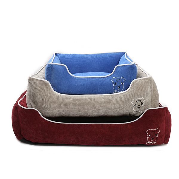 

kennels & pens warm pet bed detachable products cozy kennel soft mat washable cushion for medium small dog house cat