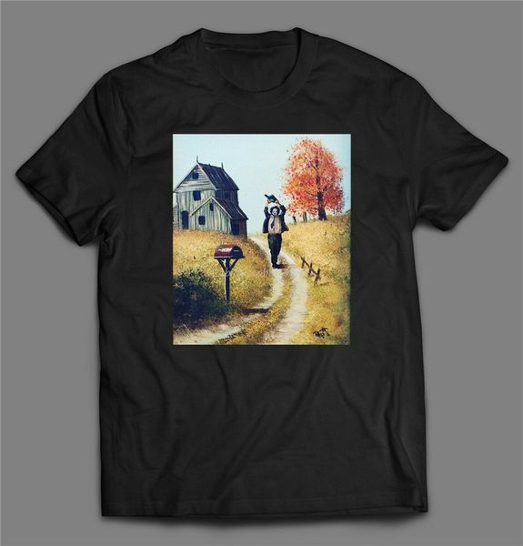 

men cotton t-shirt male tee-shirt classic 1970's horror movie leather face painting mens t-shirt many options hip-hop tee shirt