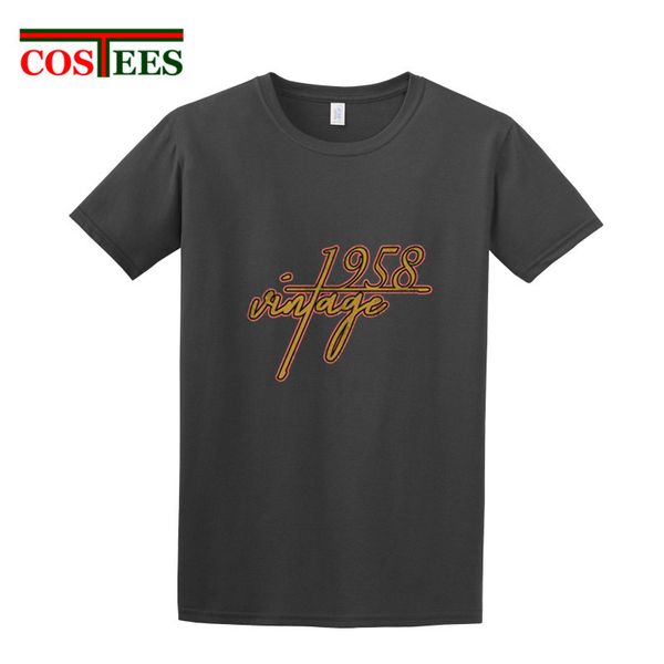 

50s 60s clothing vintage 1958 t shirt 60th birthday gift t-shirt grandpa dad present tshirt father's day retro hipster tees