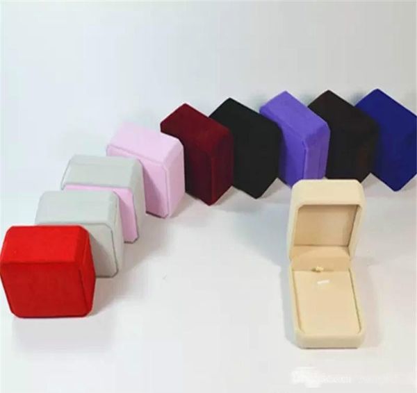 

jewellery velvet box necklace storage box gift packing box for jewelry display storage foldable case wedding gift party supplies