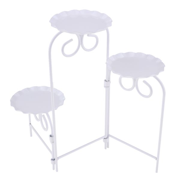 

3 tiers cupcake holder mini cookies display plate foldable cake rack,mult colors serving platter tree
