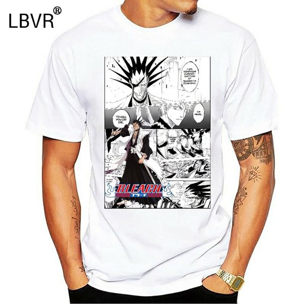 

zaraki kenpachi manga strip bleach anime tshirt t-shirt tee all sizes cartoon t shirt men new fashion tshirt loose
