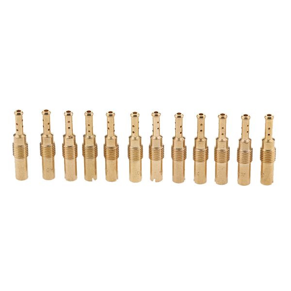 

12pcs slow/pilot jet needle set for motorcycle pwk keihin oko cvk 30-55