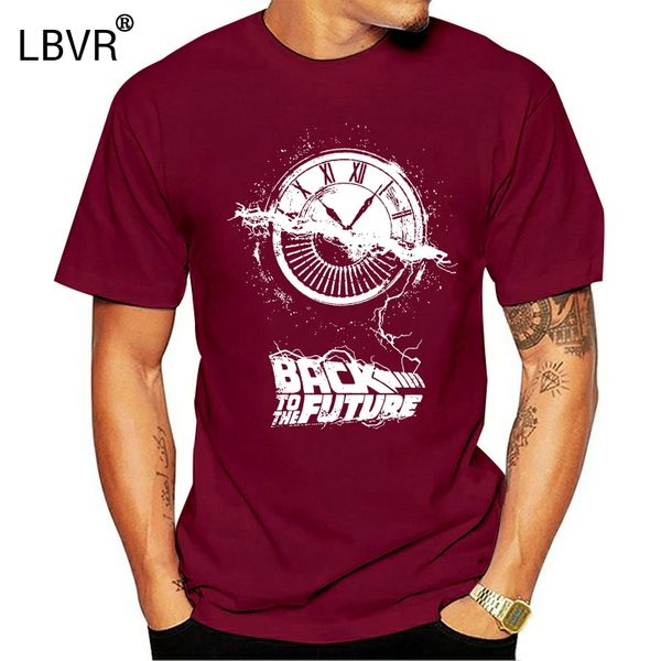 

back to the future movie wheel of time licensed t shirt cool casual pride t shirt men new fashion tshirt loose