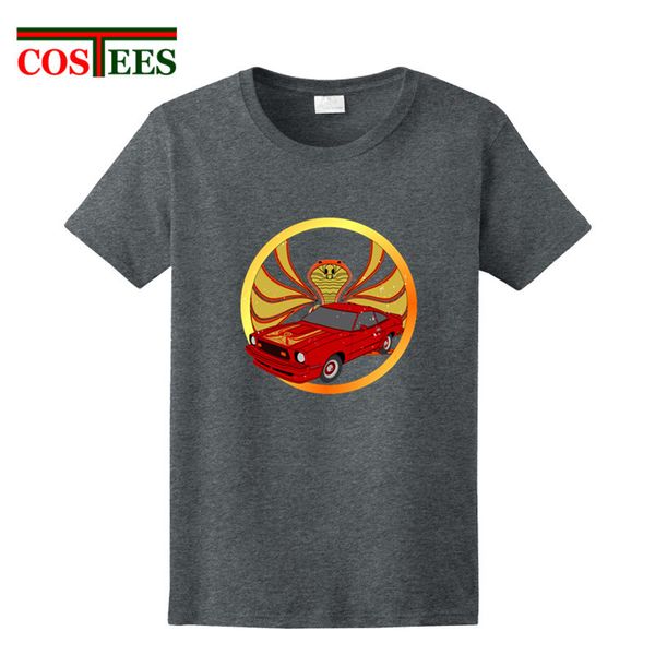 

vestido verano 2018 vintage cobra kai t shirts men shelby t-shirt automobile tee black mamba fashion king snake super car tshirt