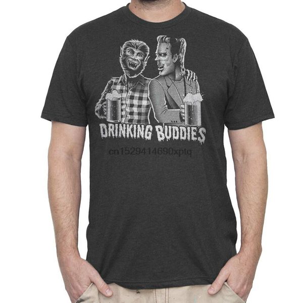 

mens frankenstein wolfman t-shirt