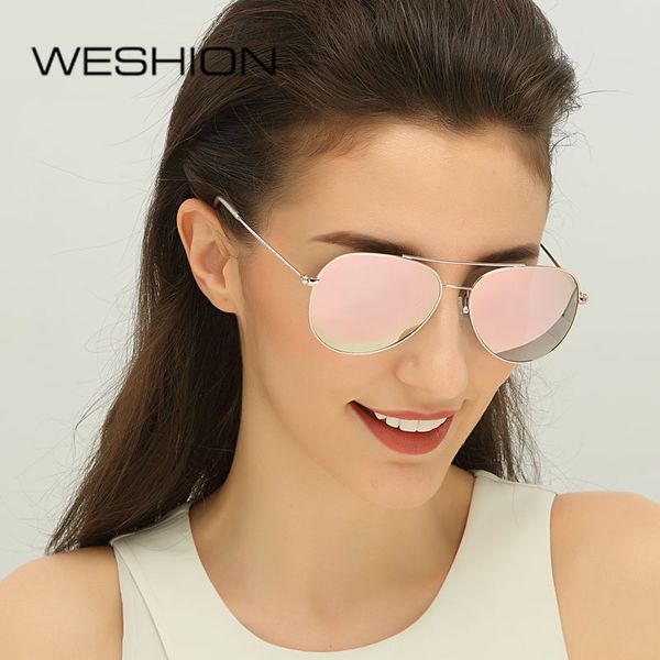 

weshion retro sunglasses men women polarized pilot classic driving sun glasses 2020 shades uv400 zonnebril mannen, White;black