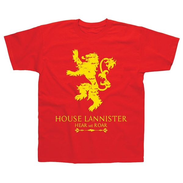 

2019 fashion ment shirt summer style house lannister shirt design website