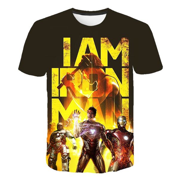 

punk marvel print 3d print shirts aesthetic anime comics men clothing