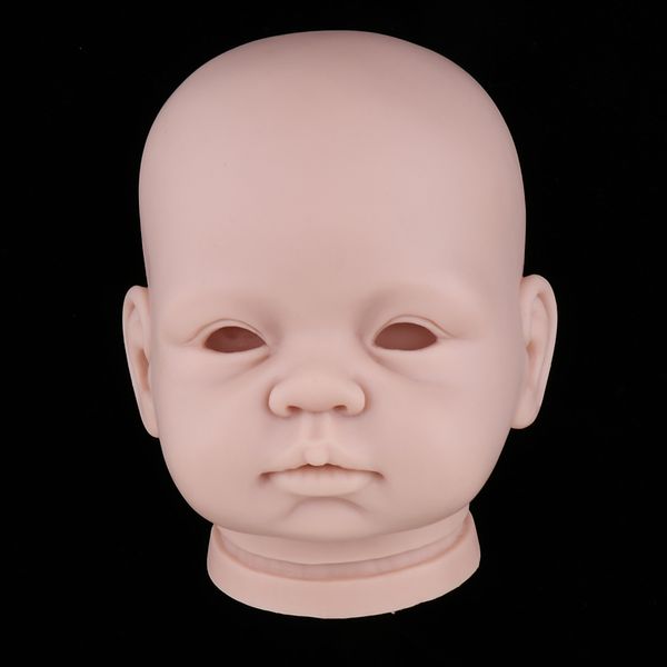 

reborn doll kits unpainted head mold lifelike vinyl newborn doll accessory
