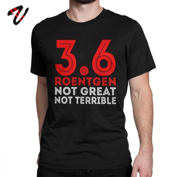 

punk men tshirt 3.6 roentgen not great not terrible clothes chernobyl tv show tees nuclear radiation t shirts cotton t-shirt