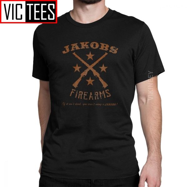 

jakobs firearms men t shirt 2020 borderlands team weapon game humorous t-shirt 100 percent cotton adult