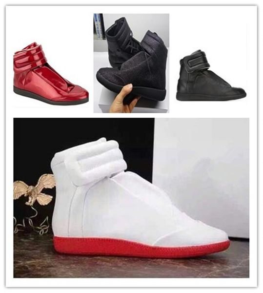 

new designer man sneaker sport shoes luxury mmm man casual shoes high brand trainer shoes for men outdoor mens flats 38-46 with box, Black