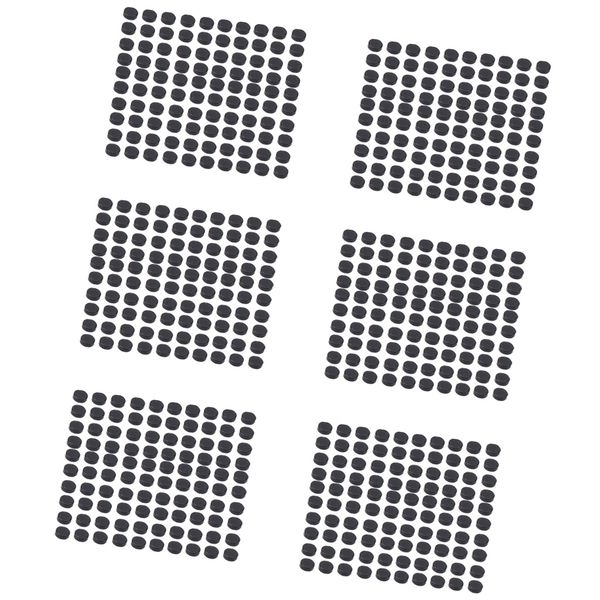 

300 pieces plastic black dots inlay markers for guitar fingerboard parts diameter 6.3mm